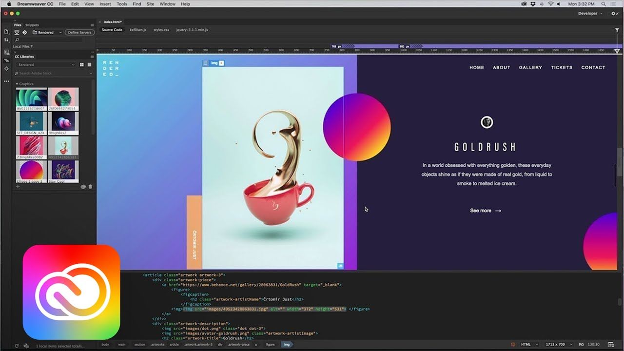 Dreamweaver Thiết kế web – dễ và nhanh